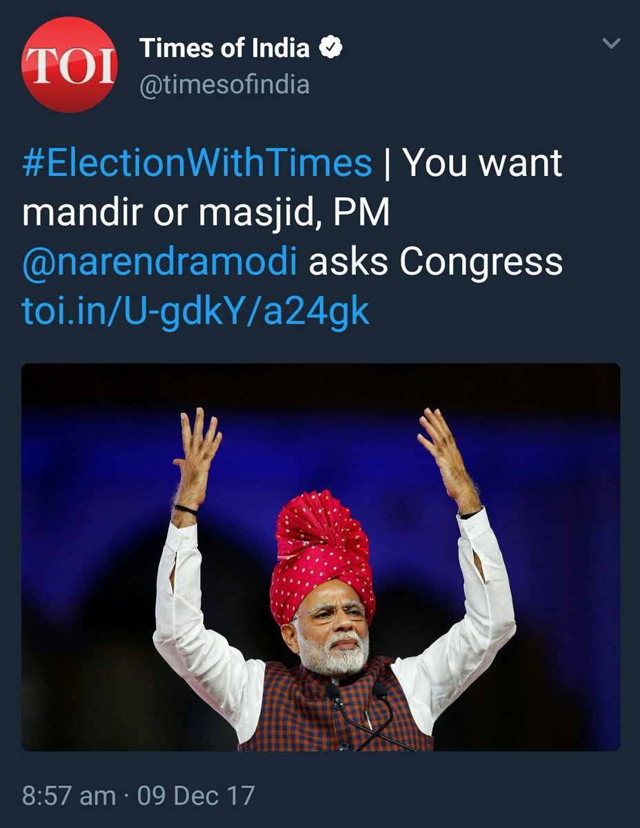 creaturelove2's tweet image. Oh the irony!
#BattleForGujarat #GujaratRound1 #GujaratElection2017 #GujaratElection