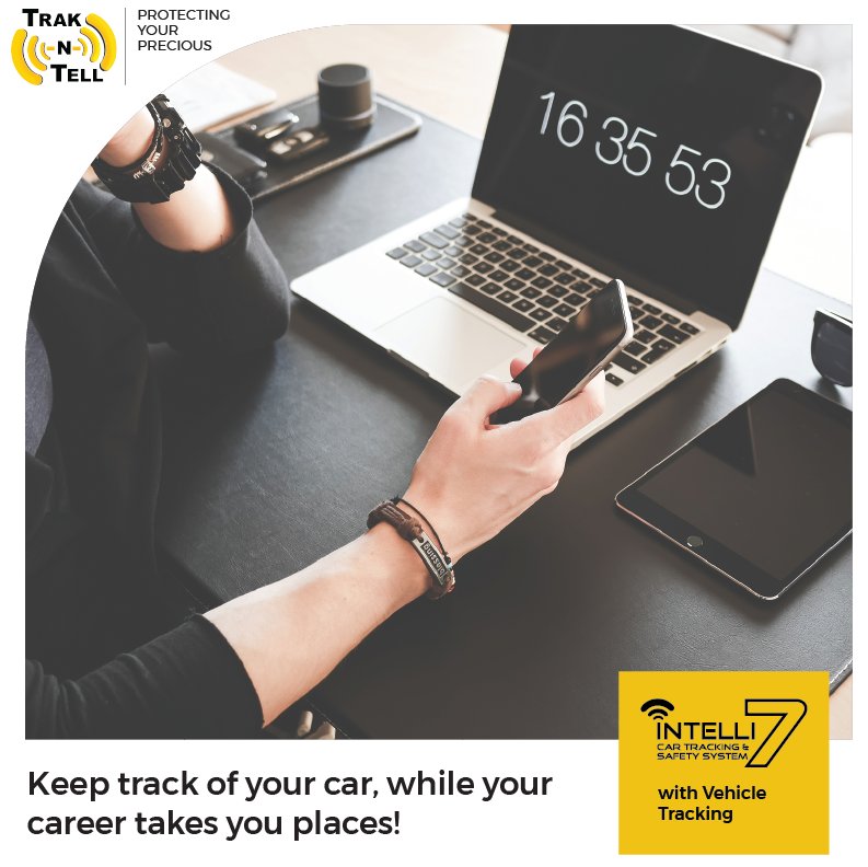 trakandtell's tweet image. While your heart and soul is strictly at work, we let you keep your eyes on your car. #Intelli7