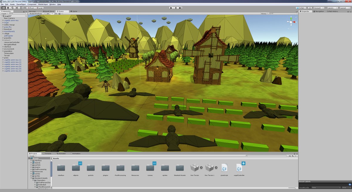 nordpixel's tweet photo. free like a bird #blender #unity #lowpoly #gamedev https://t.co/BHhXeukqnh