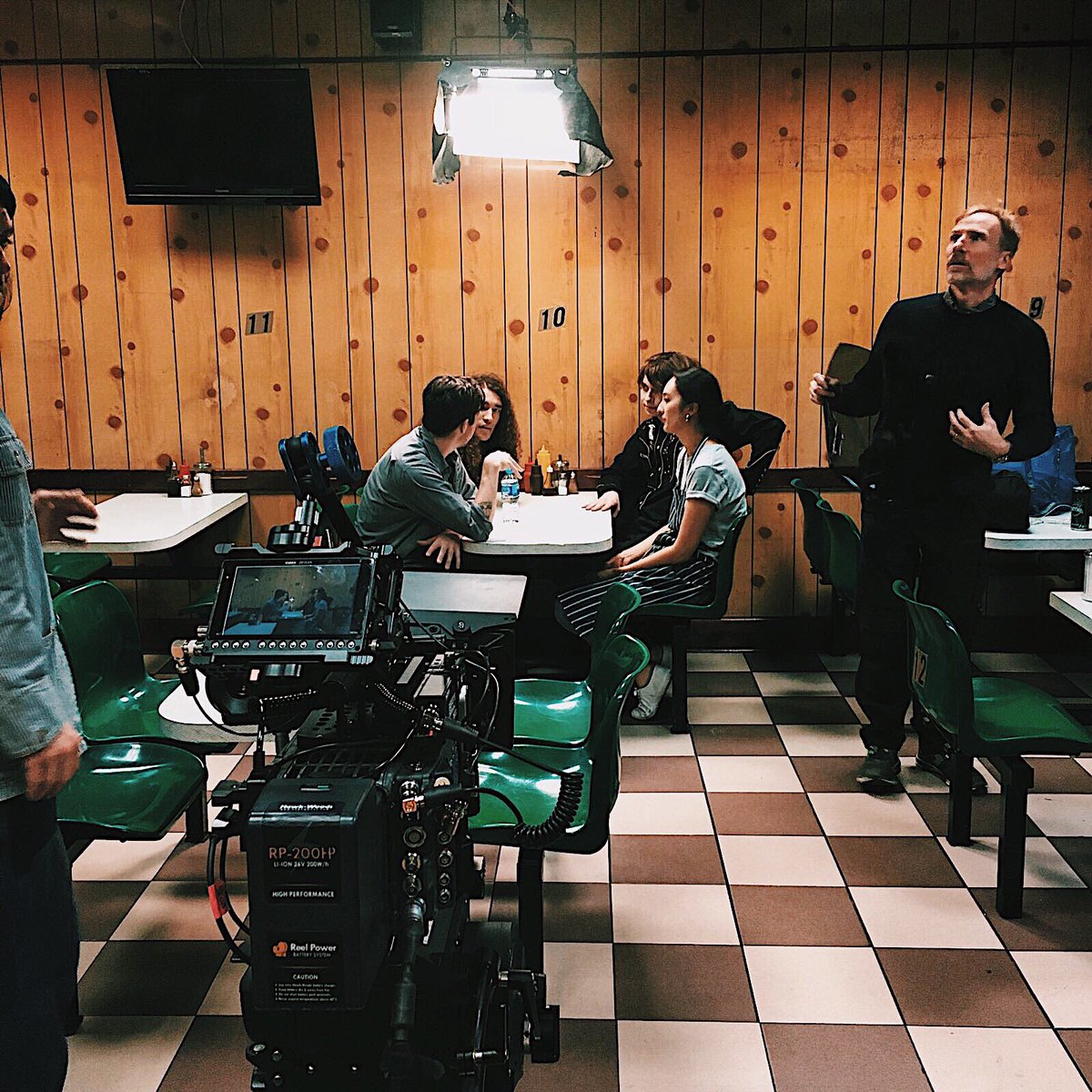 islandbanduk's tweet photo. Behind the scenes of ‘The Day I Die’ vid shoot. Massive thanks to our director Claes Nordwall & all his crew 😘🙌🏼
Watch the vid here: https://t.co/B1XhtU5mML
#TDID https://t.co/agxKzmYAsD