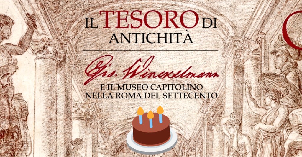 Il 9 dicembre del 1717 nasceva J.J. Winckelmann. Perché non andare a festeggiare i suoi 300 anni ai #MuseiCapitolini visitando la mostra a lui dedicata? #Winckelmann300 #AccaddeOggi #onThisDay