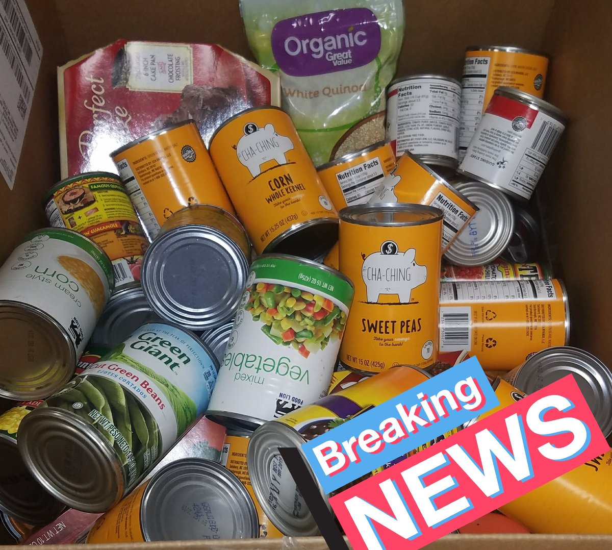 Kinders love to help! We have collected 166 cans so far!!😍🤗 #proudteacher. #SuperFRES