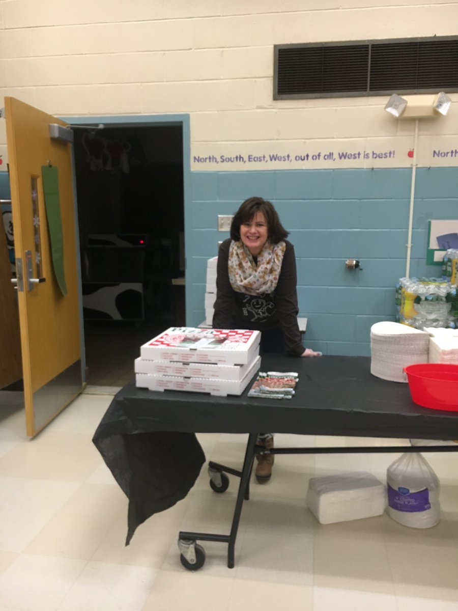 West Road volunteers at the ATA Holiday Party !