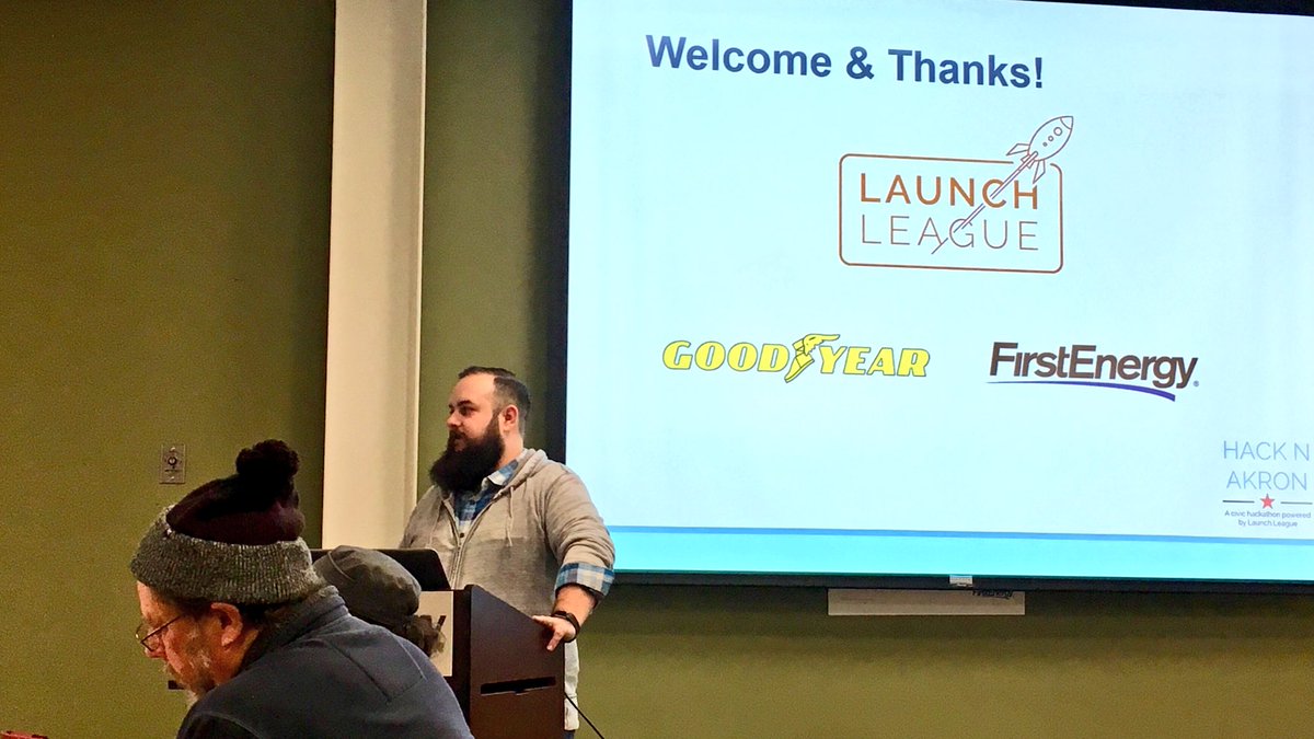 Pamela Collica (@pamelacollica) on Twitter photo Starting the day at #HackNAkron Thanks Nick for all the incredible information this morning <a href="/launchleague/">Launch League</a> <a href="/AkronOhioMayor/">Mayor Shammas Malik</a> Starting the day at #HackNAkron Thanks Nick for all the incredible information this morning <a href="/launchleague/">Launch League</a> <a href="/AkronOhioMayor/">Mayor Shammas Malik</a>