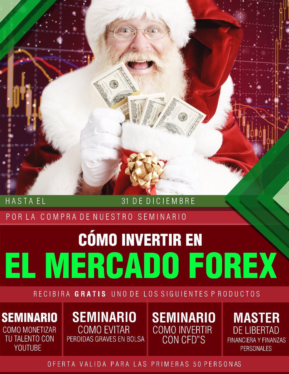 experiummarkets's tweet image. 📈📊El seminario #Forex es espectacular si lo que desea es aprender a hacer trading sin sufrimiento.  Con la PROMOCIÓN DE NAVIDAD se lleva un seminario GRATIS 🎁📚.  Quien se quiere educar siempre encuentra un como ➡️➡️➡️ experium.es