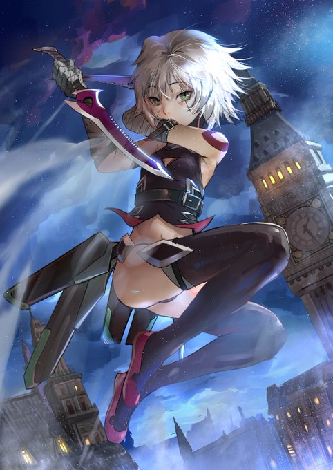 RINGOENさんのFGOキャラクタースリーブにてジャックちゃん描かせて頂きました、好きなキャラクターを描くことでめっちゃ嬉しかった! 