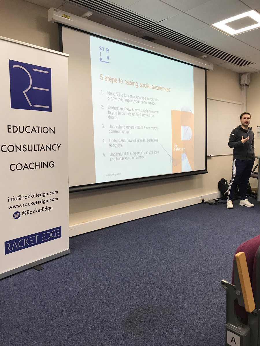 RacketEdge's tweet image. Chris Bradley - Emotional Intelligence

Steps to raising social awareness.

#REConf17