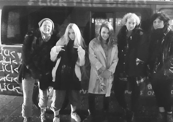 GirlsgoBOOM_'s tweet photo. 1 year of GGB so we're throwing a BLOODY BIRTHDAY PARTY tonight at @Roodkapje_NL with @pussyliquorband, Vaginas, what else?, 45AcidBabies and Maya Songbird. And a whole lotta tampons. https://t.co/NULQ7dlhtn