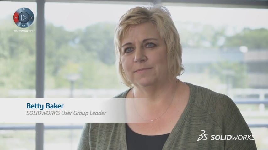 Betty Baker believes that the SOLIDWORKS Community is a passionate support system, full of new ideas and knowledge. See why you should join the strongest community in CAD today!
3ds.one/bX0Ire
