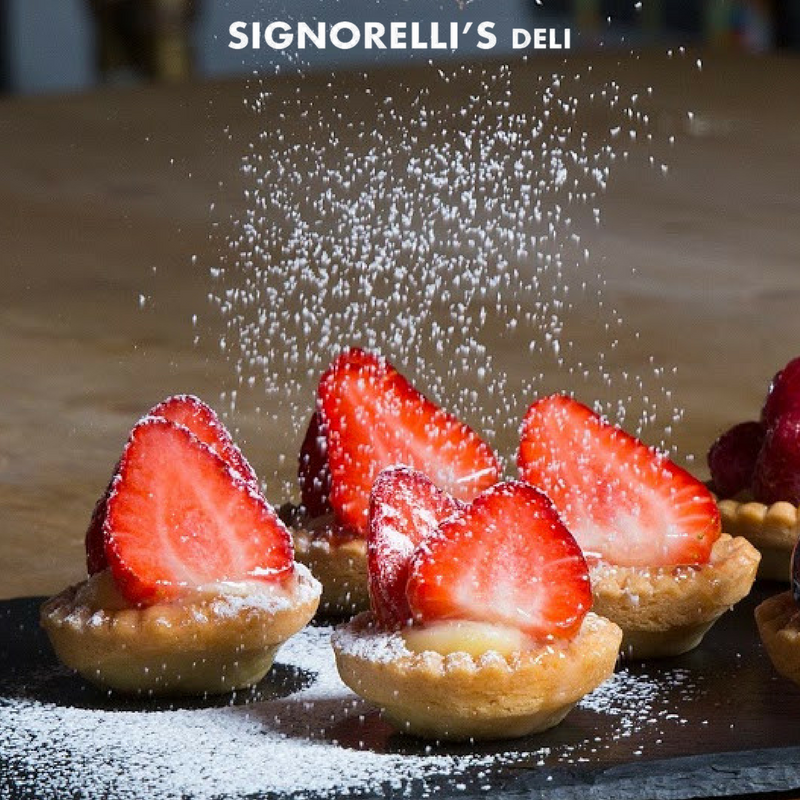 Sprinkling some Italian magic on your weekend with our indulgent, handmade cakes &amp; pastries! #Signorellis