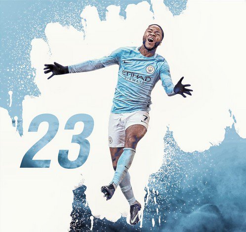 Happy birthday to Raheem Sterling What a season he\s having  