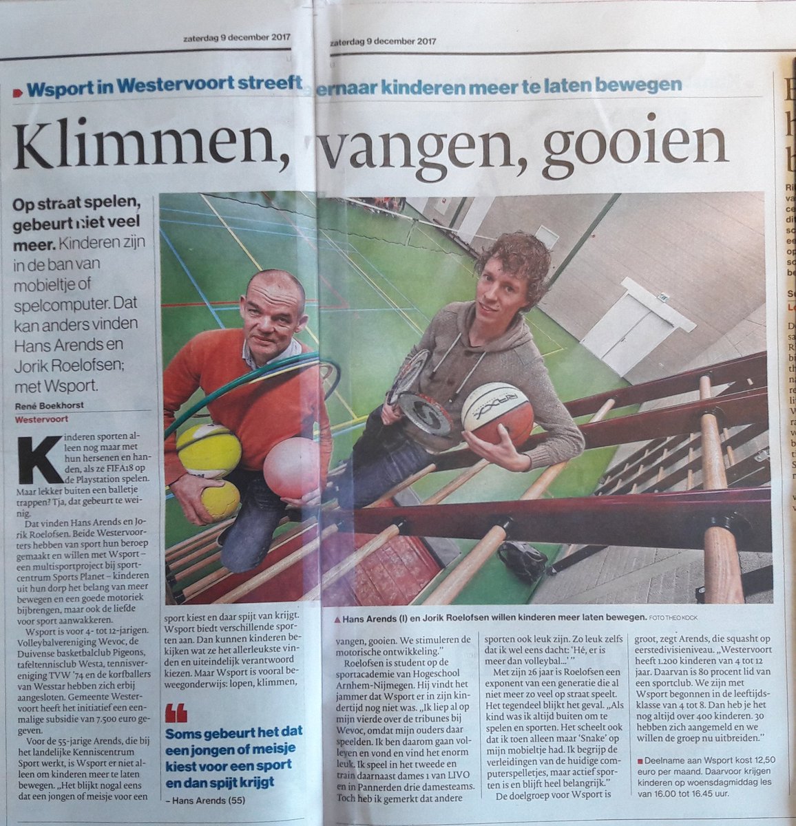 #multisport de toekomst? een belangrijke bijdrage aan #sportplezier en #motorischeontwikkeling jeugd. Wij geloven erin met ons #Wsport project in #gemeentewestervoort