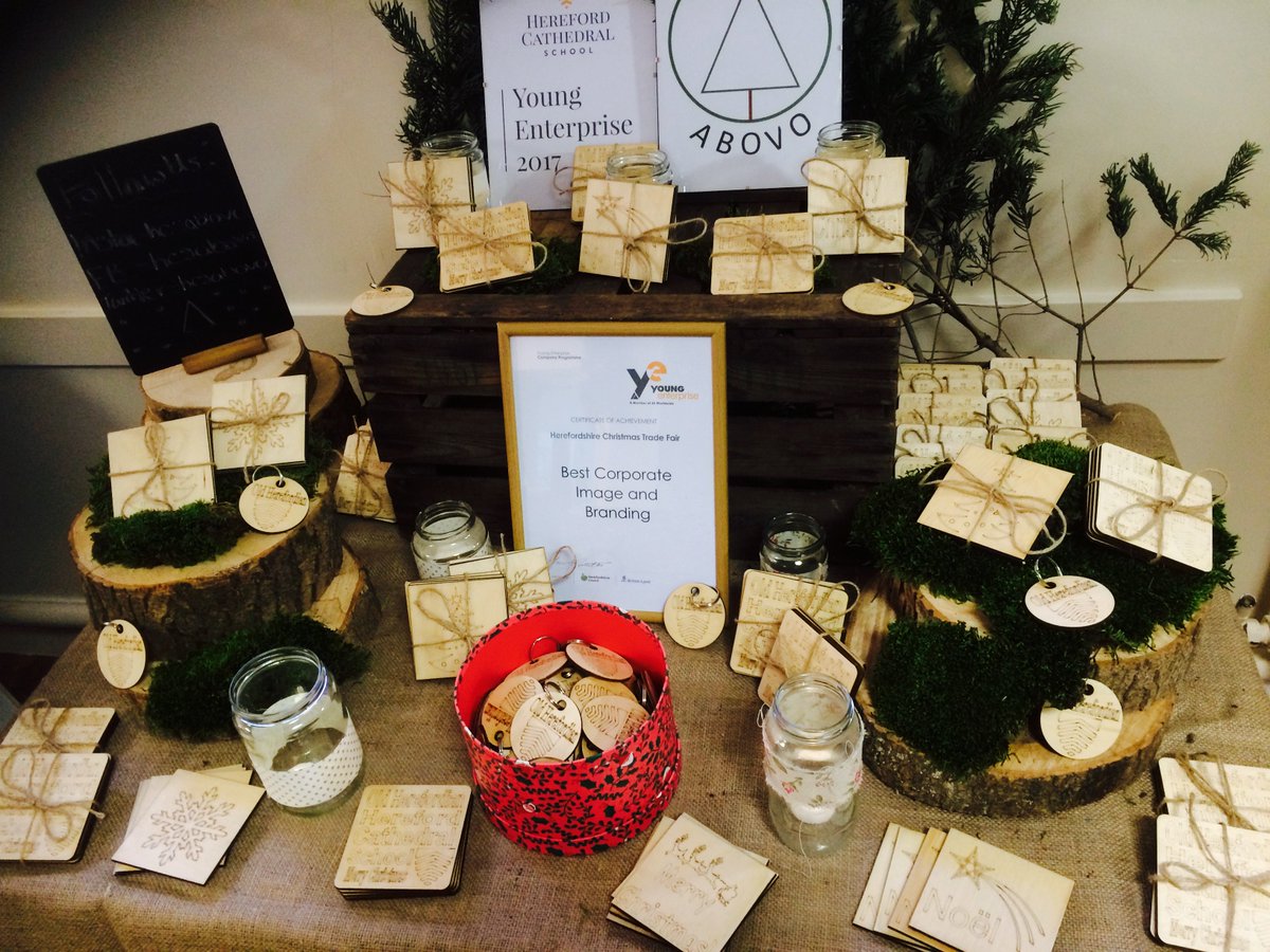 Back by popular demand and with NEW hand finished products <a href="/HCSAbovo/">HCSAbovo</a> are hoping to sell out again this weekend for Old Herefordians' Day <a href="/YEHerefordshire/">Young Enterprise Herefordshire</a> <a href="/Herefordcs1/">Herefordcs1</a>