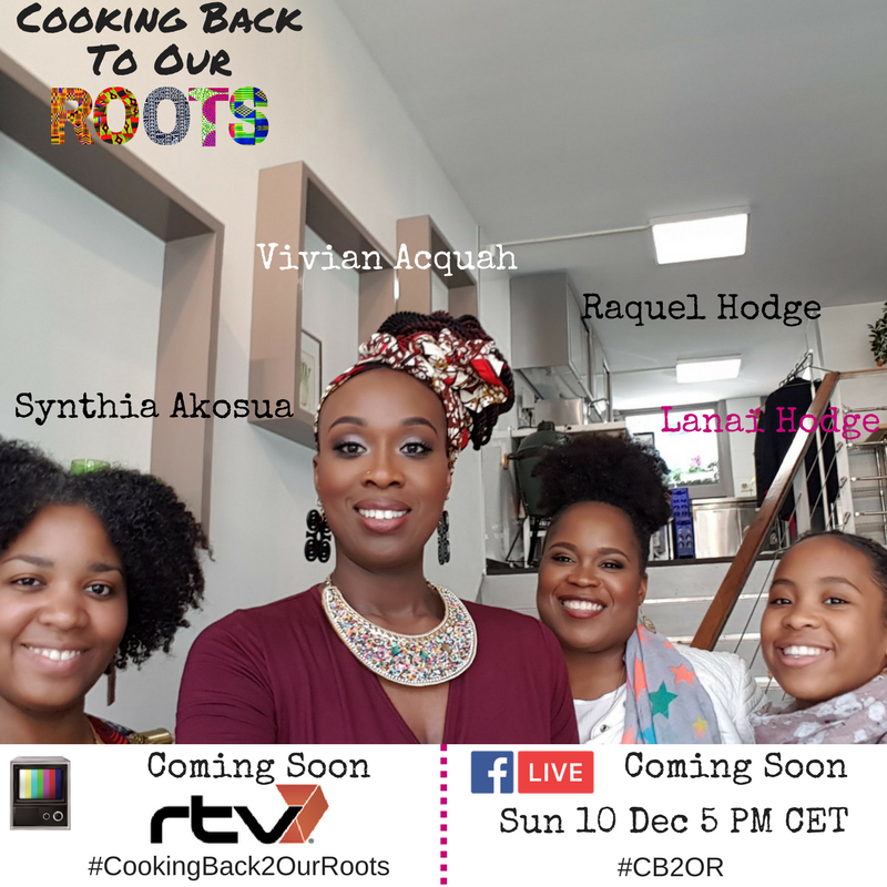 #CookingBackToOurRoots with <a href="/raquelhodge/">RaquelHodge</a> will air on Sat Dec 9, 2017 6 PM <a href="/RTV7/">rtv7</a> + Sun Dec 10, 2017 5 PM FB Live (FB.com/stkbdb ) #Diabetes #CB2OR #BesteDiabetesidee #NutritionAdvocate #Rolemodel #Spreker #Speaker #Rolmodel <a href="/vivalavivenl/">Vivian Acquah CDE® Certified Diversity Executive</a> <a href="/stkbdb/">STKBDB</a>