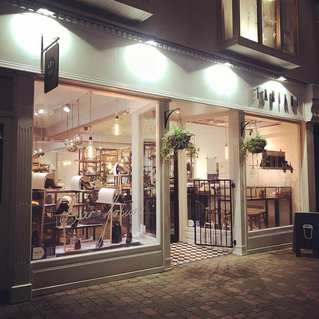 FabianiShoes's tweet photo. Incase you don't know where we are ;) Fabiani is on main st #Longford with our #mudshot coffee & finest fashion #experience #thisisretail https://t.co/08PX0KB2Bl