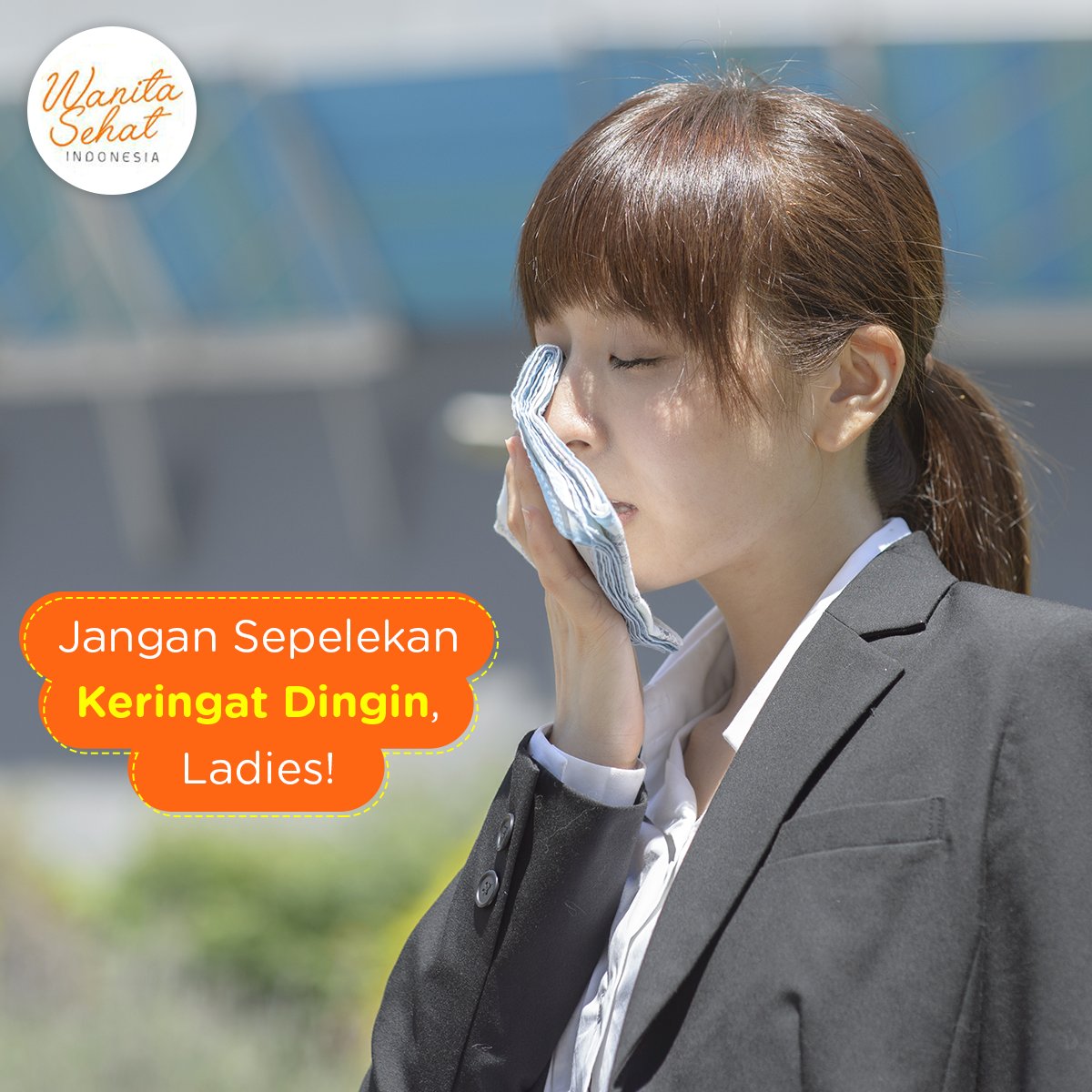 Jangan sepelekan keringat dingin ya, Ladies! Jika kamu mengalami keringat dingin yg disertai dgn demam, kejang, pucat hingga kaku pada kuku, #letscheckup ke ahli kesehatan namun tetap dihadapi dengan tenang dan jangan panik ya, Ladies!