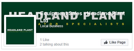 We now have a Machinery Sales page.  For regular updates please click the (Facebook) Like Page button. facebook.com/Equipment-Sale…