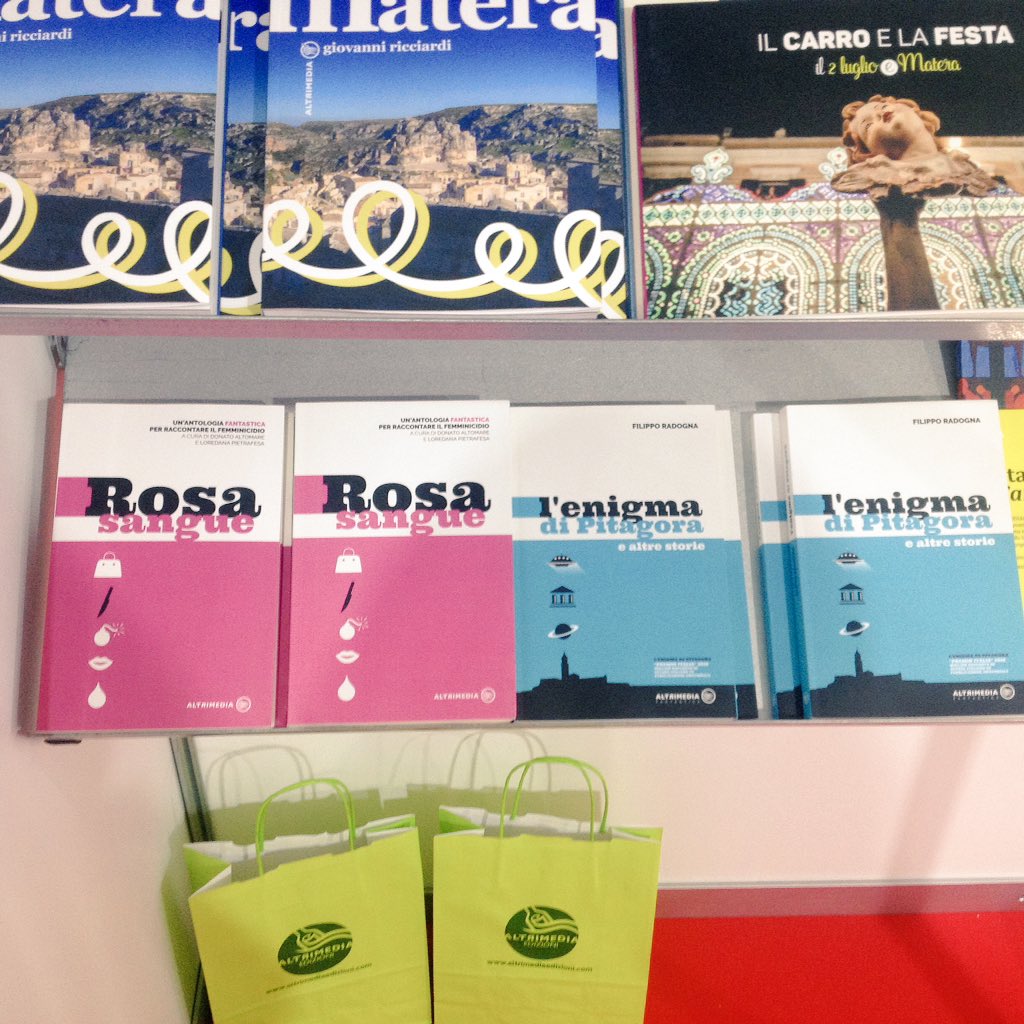 colpadiunlibro's tweet photo. Questa mattina allo stand M30 del Consiglio regionale della Basilicata presentazione di "Nella testa di Antonio Infantino" e "L'enigma di Pitagora".
Nel pomeriggio altre tre presentazioni molto interessanti.
Accorrete numerosi!
#piulibri17 https://t.co/mBftCR5dkf
