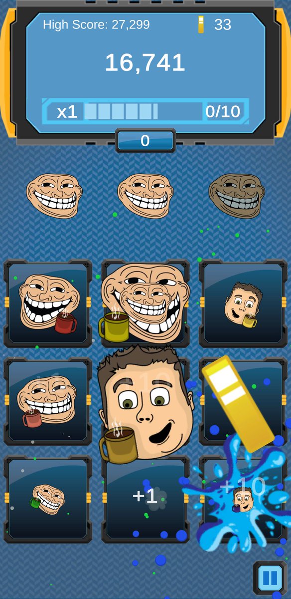 SparkyFace5's tweet photo. I just splatted 610 Barnacules. Can you beat my high score 16,741? #QuickSplatBarnacules @OpulentStudios @Barnacules https://t.co/9SZCLrOc6s https://t.co/Alu3CmWXaU