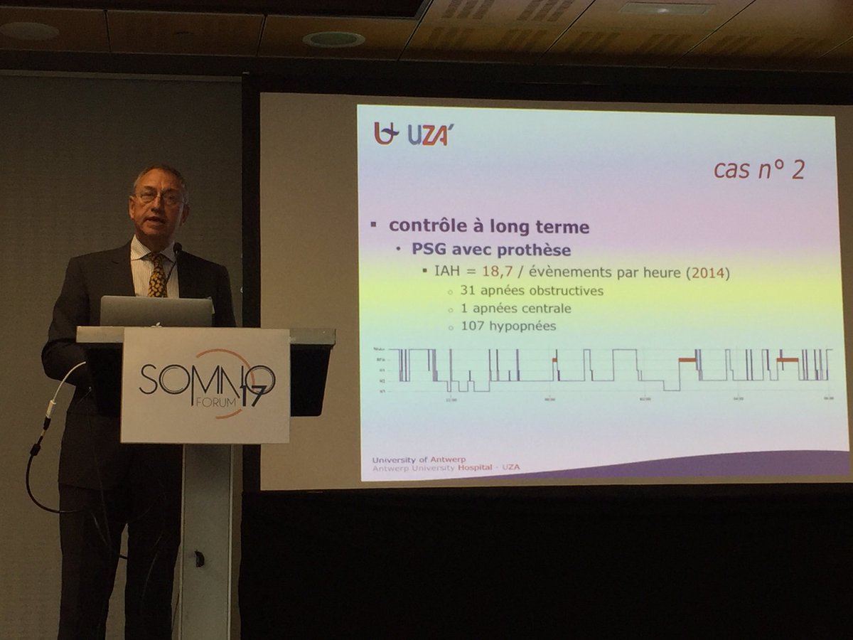 Pr Marc BRAEM. European Academy of Dental Sleep Medicin. Cas cliniques avec difficultés de prise en charge.