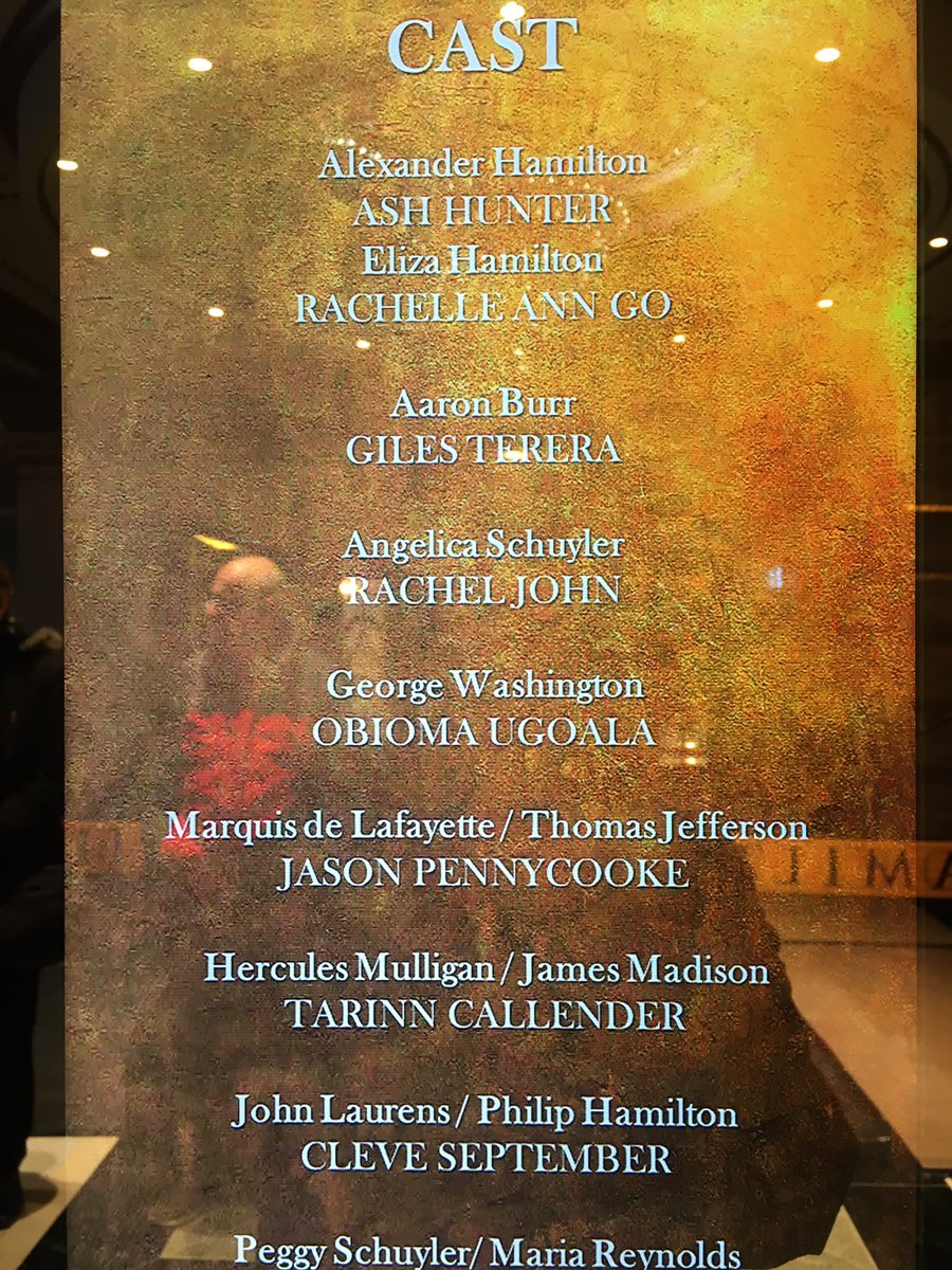 Today is the day!!! My first show as ALEXANDER HAMILTON. Couldn't be more ready. See you out there 👊🏽#ImNotThrowingAwayMyShot <a href="/HamiltonWestEnd/">Hamilton West End</a> #HamiltonLDN