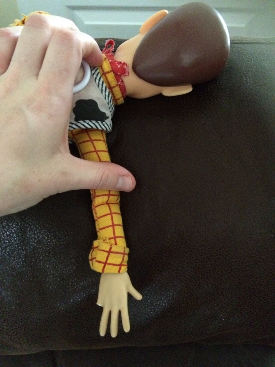 toddler_quips's tweet photo. The important thing is, he didn't give up Buzz's location.

#snitchesgetstitches #Woody #ToyStory #toughguy https://t.co/mJZ7DUu0wg
