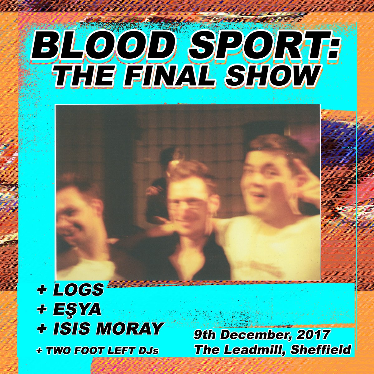 *TONIGHT* <a href="/Blood_Sport_/">Blood Sport</a> play their last ever live set in what's looking like a rammed tearjerker <a href="/Leadmill/">The Leadmill</a> #sheffield - Doors 7:30pm - Final tickets here - bit.ly/BSFinalshow