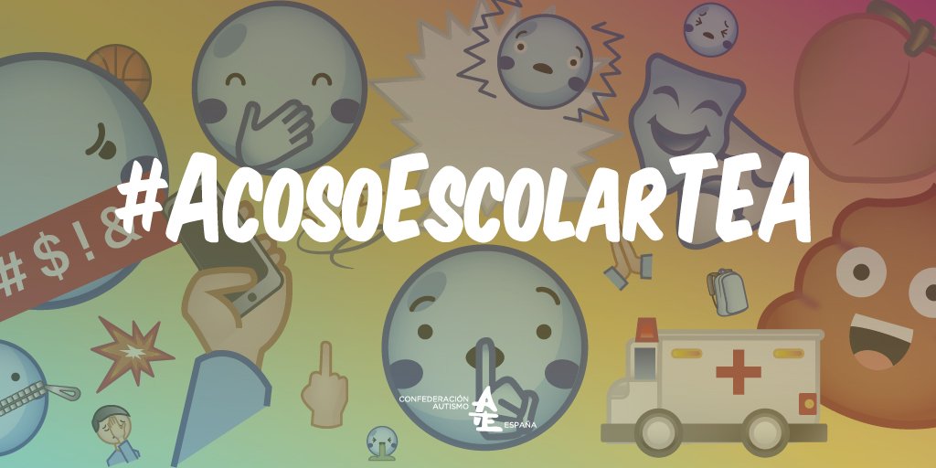Autismo_Espana's tweet image. ¿Eres testigo de un caso de acoso escolar a cualquier chic@ con #TEA?, ¿a qué esperas a contestar?, ¿no sabes que las consecuencias del bullying son más duras para ell@s? Utiliza el #AcosoEscolarTEA y denuncia. Las RRSS pueden ayudar a prevenir el acoso 👉 acosoescolartea.es
