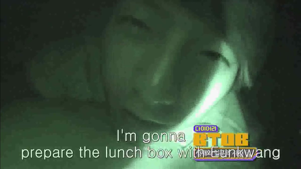 Hyung line made a lunchbox for Ilhoon and Sungjae when they took an exam