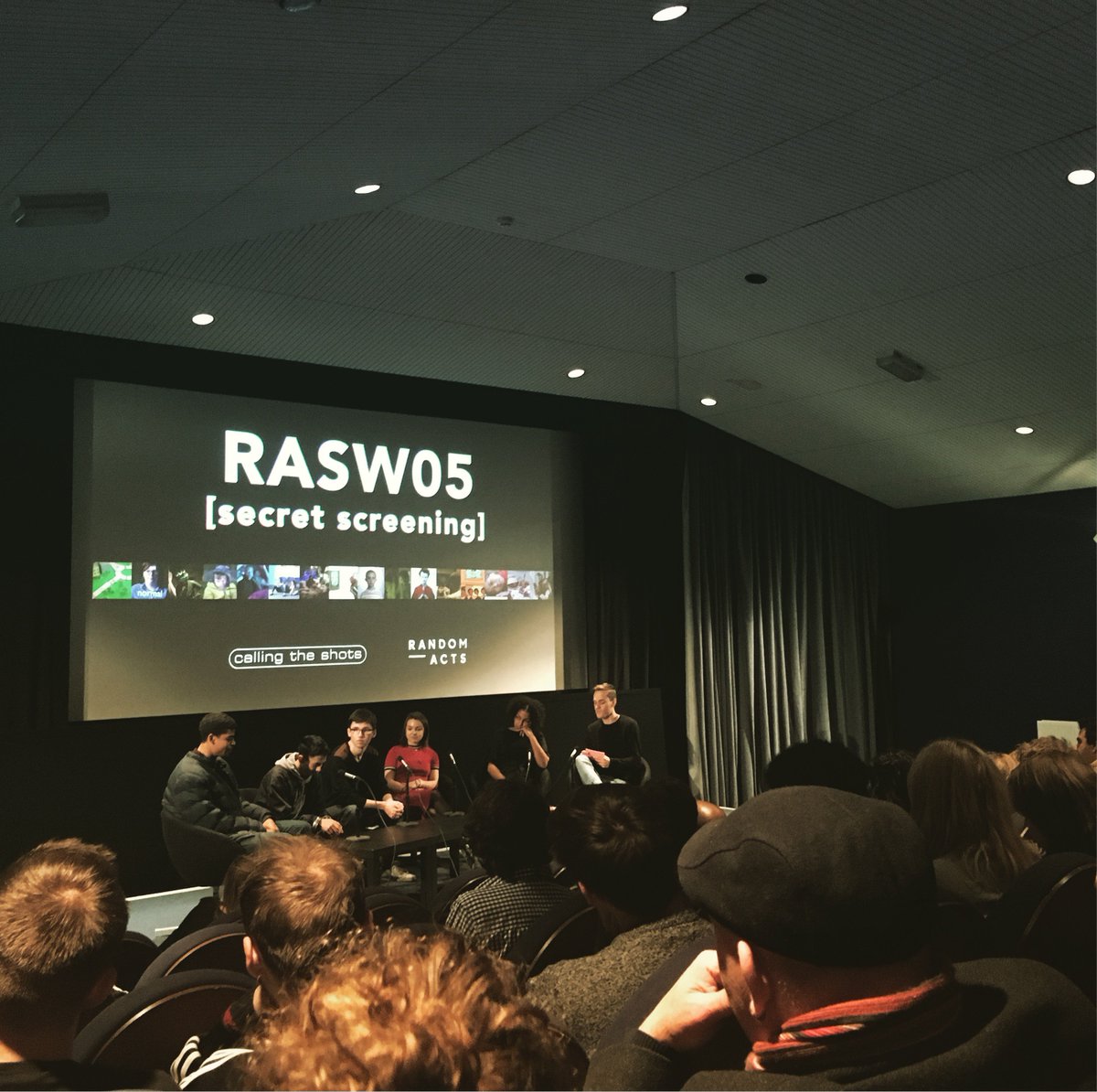 8thsensemedia's tweet image. Random Acts secret screening #randomacts #firstacts #Channel4 #round5