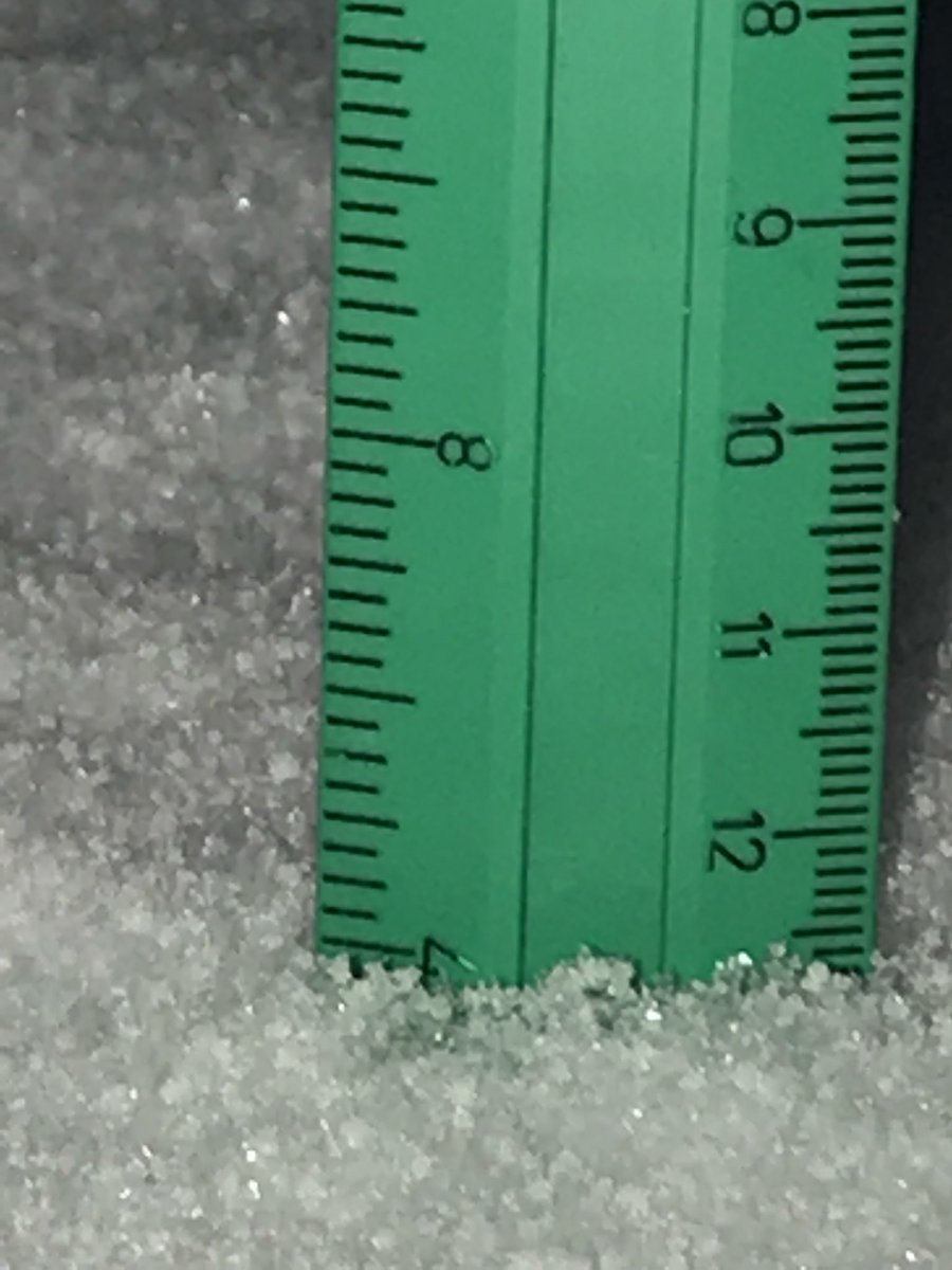 StoneCold_Snook's tweet image. 7” of ❄️ (I just measured) just North of Cedartown &amp;amp; no power.  I can hear pine tree limbs snapping every few minutes 😩. @wsbtv @BradNitzWSB @KarenMintonWSB @GlennBurnsWSB #StormWarchOn2 #GAMX @NWSAtlanta