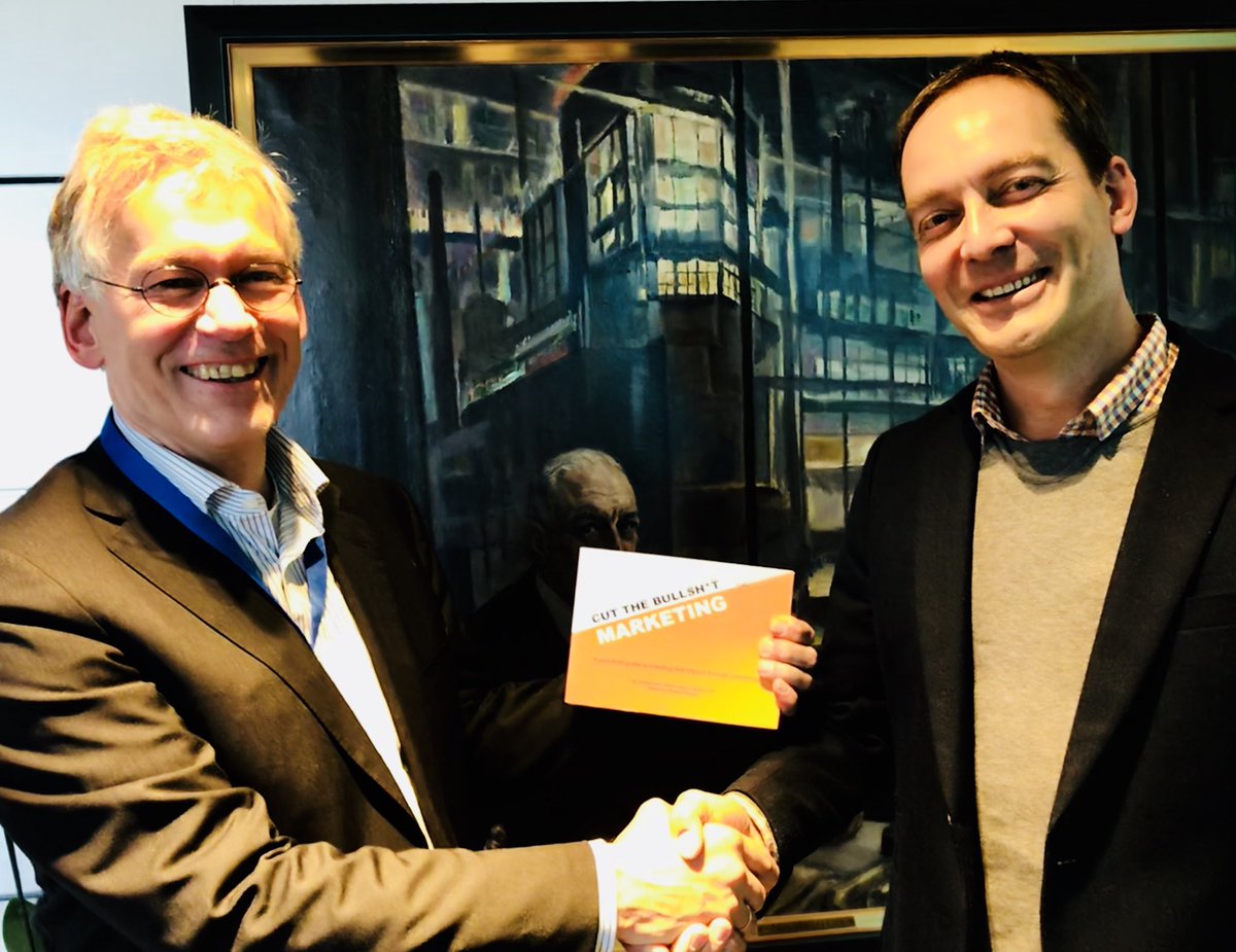 ctbsmtweets's tweet photo. All smiles as we hand over a signed copy to a huge supporter of our book. @Philips CEO, #fransvanhouten #grateful #humbled https://t.co/W8LFygbe2C