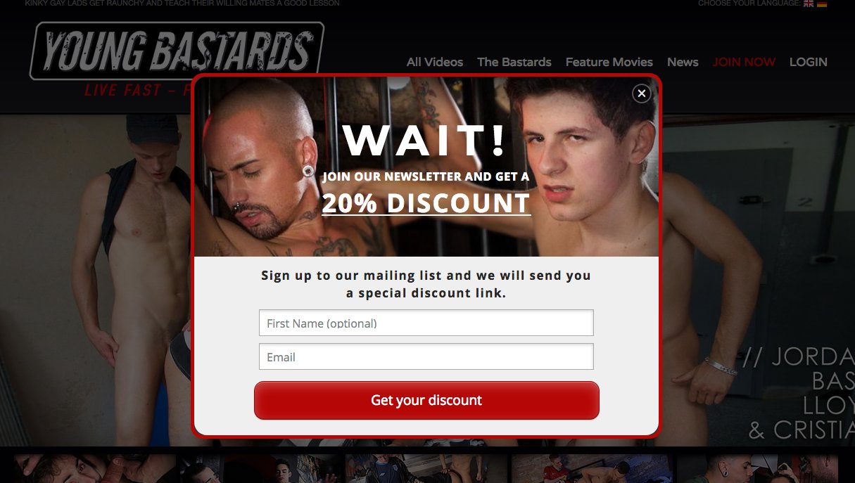 We now start sending out regular newsletters to our fans. Sign up to our mailing list and get a 20% discount