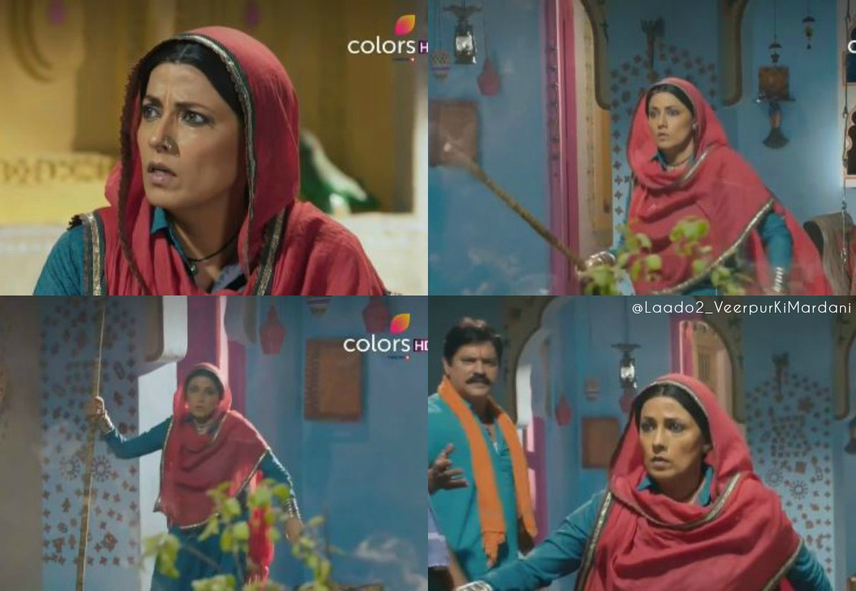 YuvShka_FCX's tweet photo. #SwagWaliAmmaji π¦πͺπ
.
.
#Sherni #Ammaji #Laado2 #7thDec2017 @meghna1malik @ColorsTV https://t.co/NzpJ1UhEPq