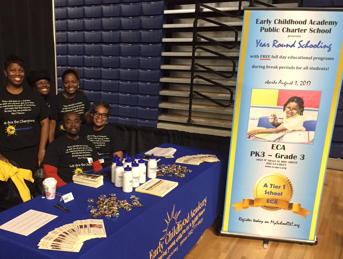 ECAPCSDC's tweet photo. Stop by Booth #901 to learn more about one of the best early childhood schools in Ward 8. #ECALoveLearnLead #EdFest2017 https://t.co/Znp7tRoXOE
