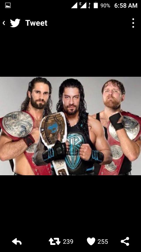 Happy birthday dean ambrose and good luck to u and all shield brothers 