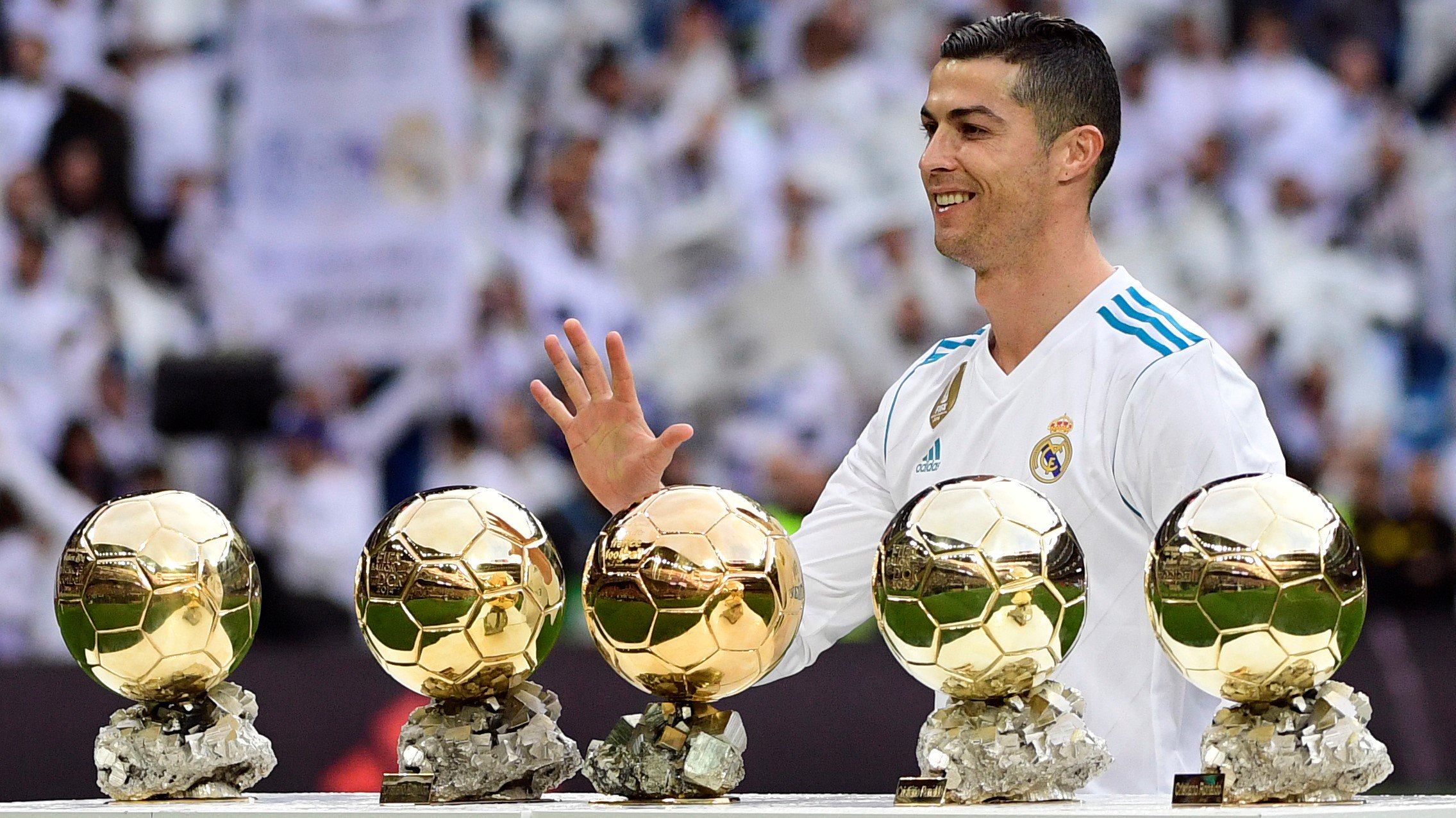 Ronaldo golden ball sale