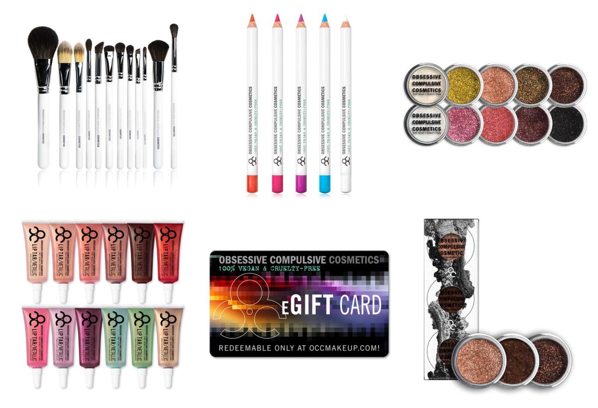 MichellesBlog's tweet photo. Need a gift for the makeup obsessive in your life? Look no further: OCC has gift sets and gift cards. @occmakeup #occmakeup #hgg @occ https://t.co/6zKnbjA5JT https://t.co/Lq17CJtwqm