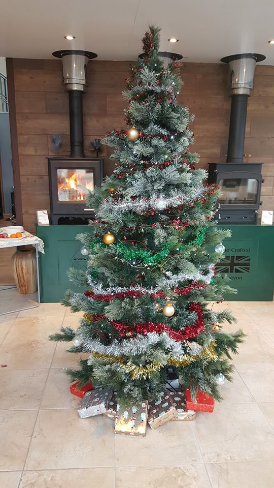 Starting to look festive in the showroom