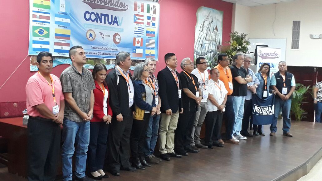 Compañeros de la <a href="/ucatolicagye/">@ucatolicagye</a>  participaron en V Congreso Ordinario de la <a href="/CONTUA/">CONTUA</a> realizado en Panama del 30 de Noviembre al 01 de Diciembre del 2017
