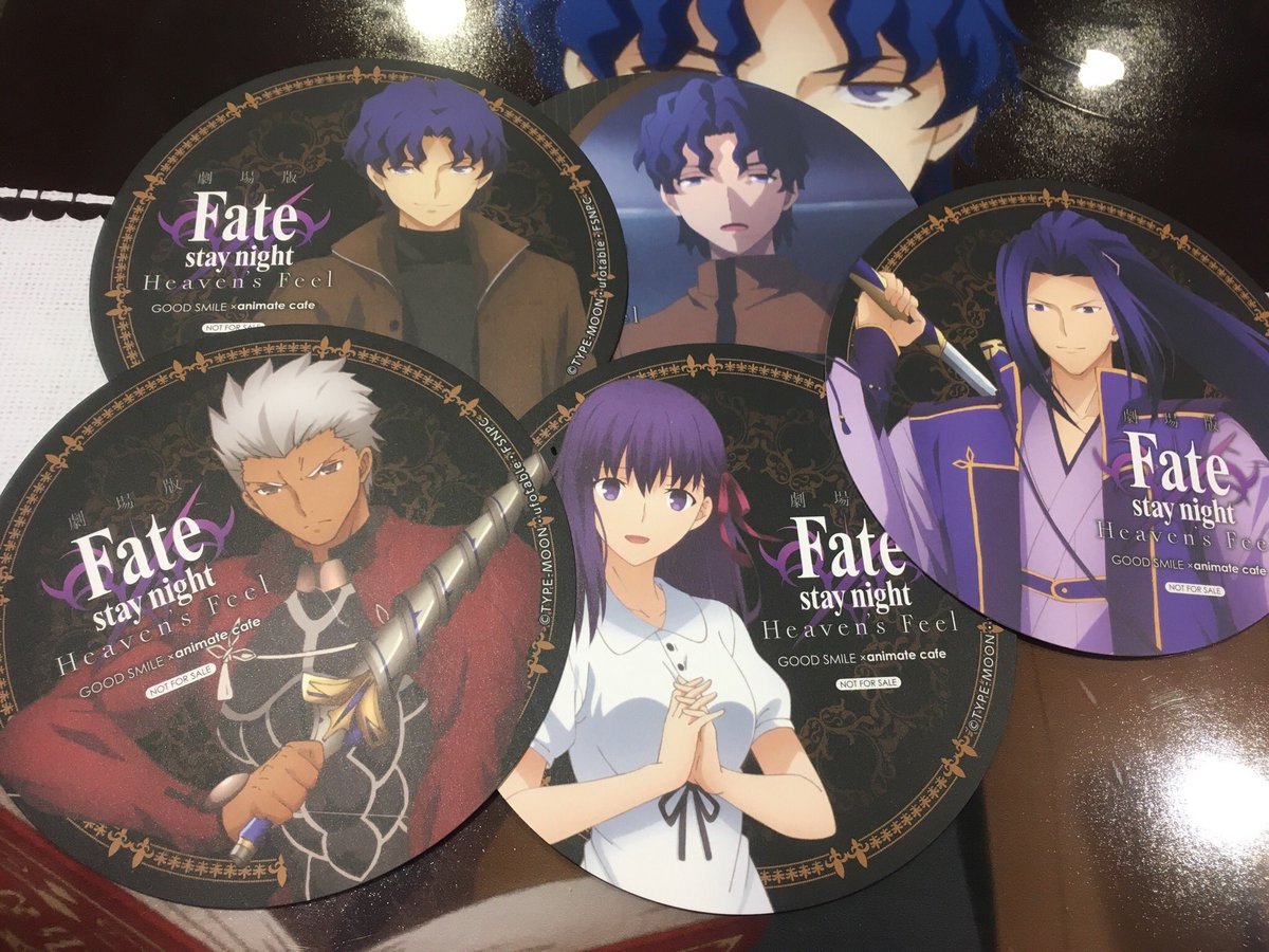 蒼空 Pa Twitter 交換希望 Fate Stay Night Hf アニカフェ コースター 譲 慎二 アーチャー 桜 アサシン 真アサシン ライダー キャスター アルトリア ギルガメッシュ 求 ランサー イリヤ アルトリア 前半 アルトリアオルタ アルトリアは 友人分