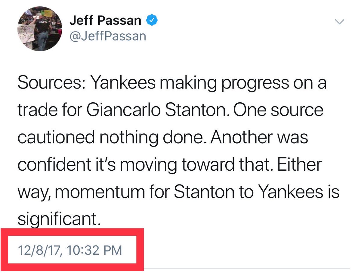 Matt_Enuco's tweet photo. It may never happen again, so I’m going to take this opportunity to gloat. @Ken_Rosenthal @JonHeyman @JeffPassan #MLBHotStove #MLBNetwork #MLBNHotStove https://t.co/RWvxAtpNj9