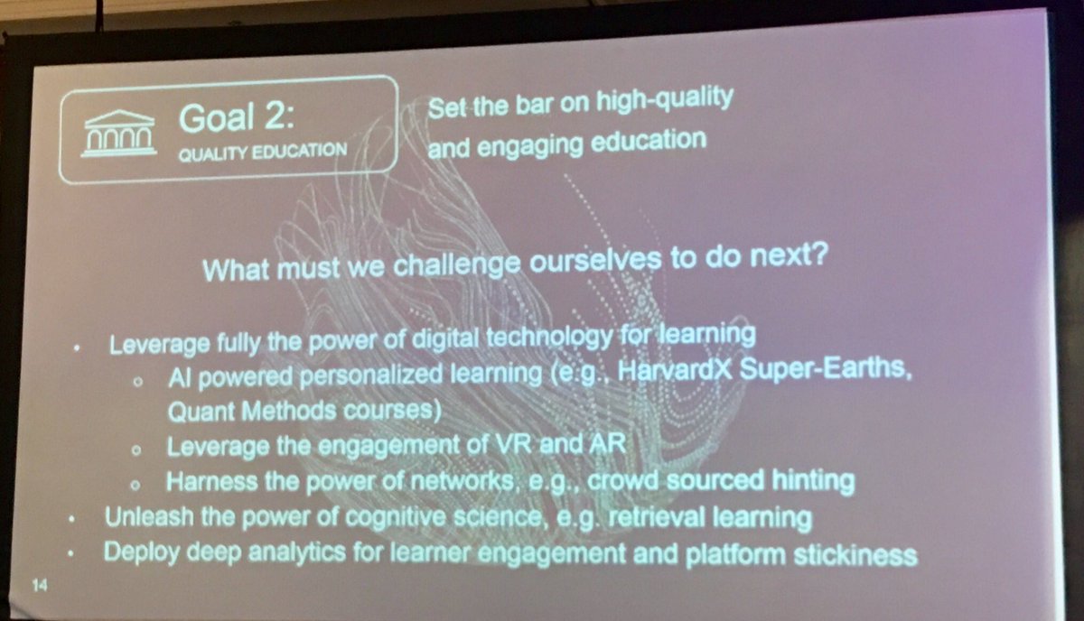 Great, let's have open API! <a href="/agarwaledu/">anant agarwal</a> <a href="/edXOnline/">edX</a> #edXGlobalForum <a href="/ugalileo_edu/">Universidad Galileo</a>