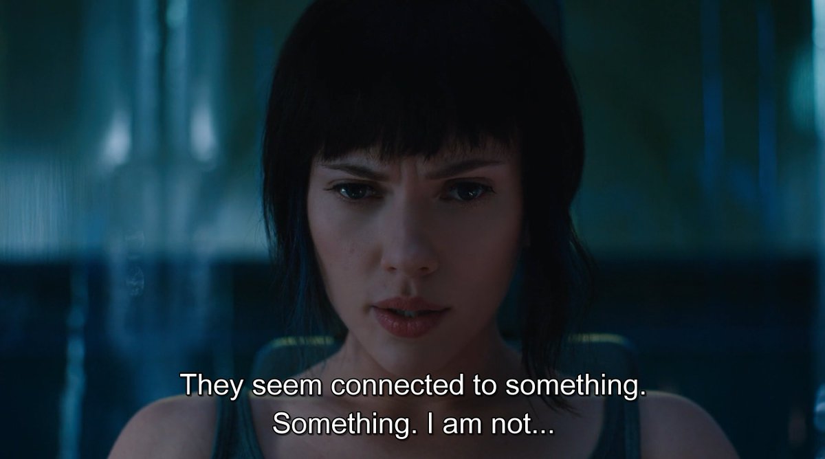 Ghost in the Shell is more enjoyable to watch if you think of it as a sci-fi remake of Lost in Translation