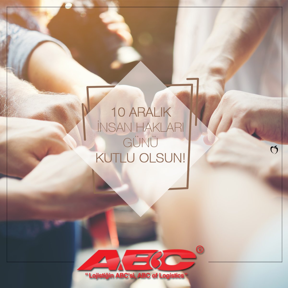 abcsosyal's tweet photo. İnsan Hakları Günü Kutlu Olsun.
#İnsanHakları #İnsanHaklarıGünü #ABCLojistik #ABCLogistics #Kayseri #Turkey #10aralık https://t.co/czhXNjbI77