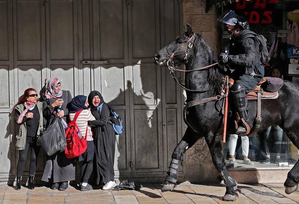 MariamBarghouti's tweet photo. #Jerusalem today. 
Photographer unknown. https://t.co/EX142vZxat