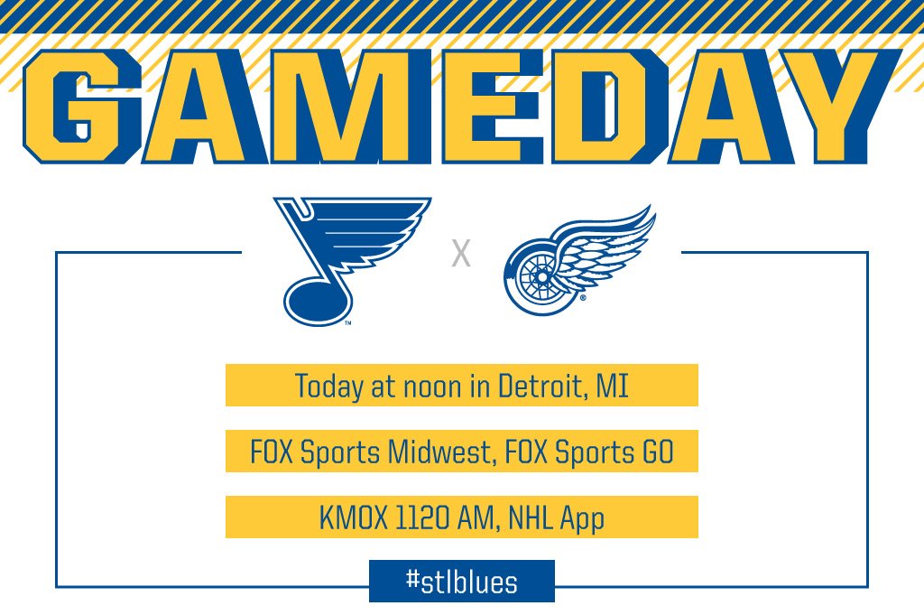 Who's ready for some Saturday afternoon hockey? #stlblues https://t.co/bqSheHWrPe