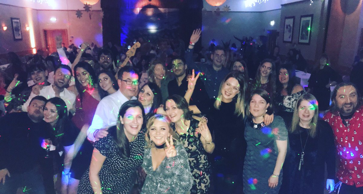 Boom! Another gig done in lovely Chester! Thanks for a great evening guys! #christmasparty #chester <a href="/ShitChester/">nearly 13 years of Shitchester</a> #coversband #wedding #bride
