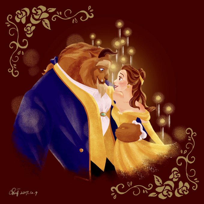 美女と野獣のtwitterイラスト検索結果 古い順