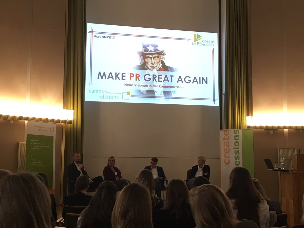 lautenbachsass's tweet photo. Was es heißt, Silos in Unternehmen einzureißen - darüber diskutieren Jan-Helge Weimann, Susanne Marell und @TenzersJung #createPR17 https://t.co/loGrz60CdO